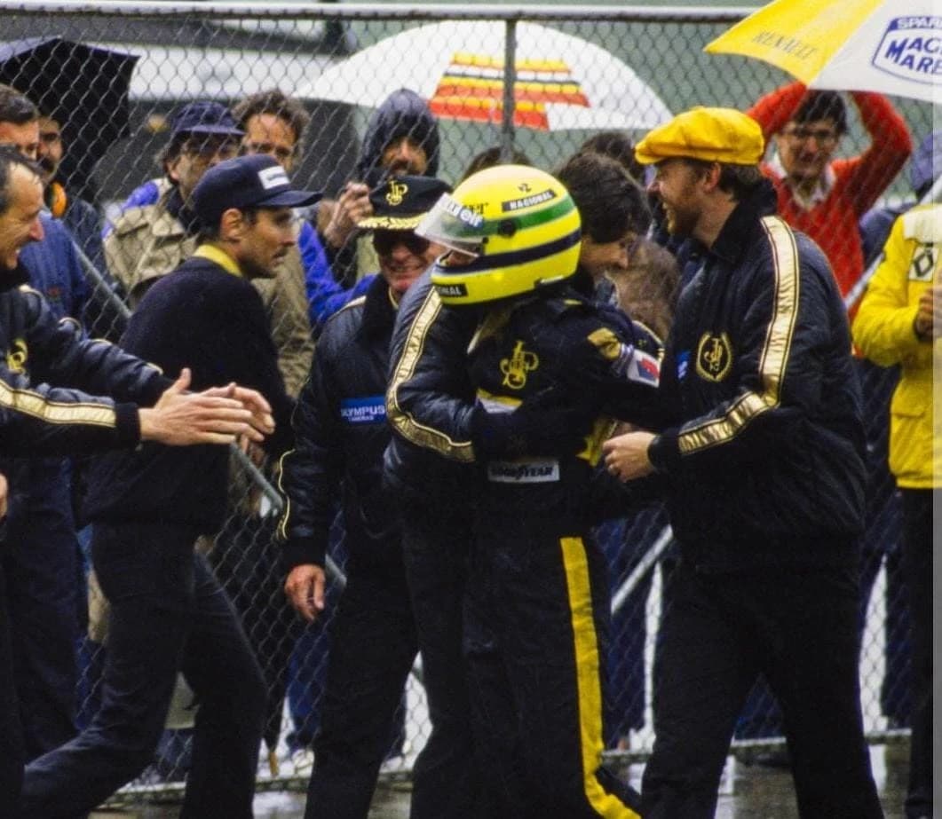 El día que Senna dio inicio a la leyenda de “o rei da chuva” en medio de un diluvio en Portugal 