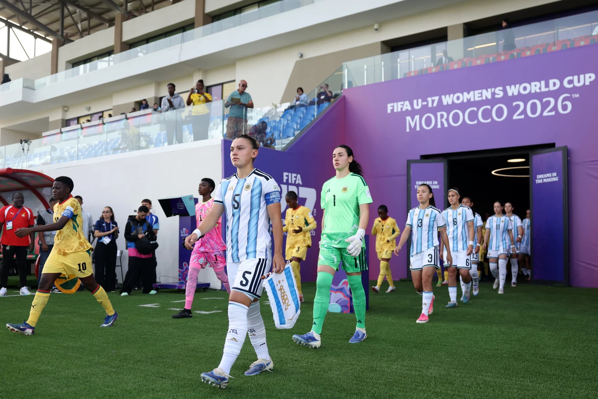 Con la frente en alta y un orgullo histórico: Argentina cayó por penales ante Ghana y se despide del Mundial Sub-17